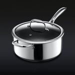 Hybrid Saucepan with Lid, 5-Qt