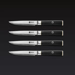 Master Series Damascus Steel Steak Knife Set, 4-pc