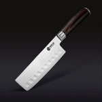Damascus Steel Nakiri Knife, 6.5