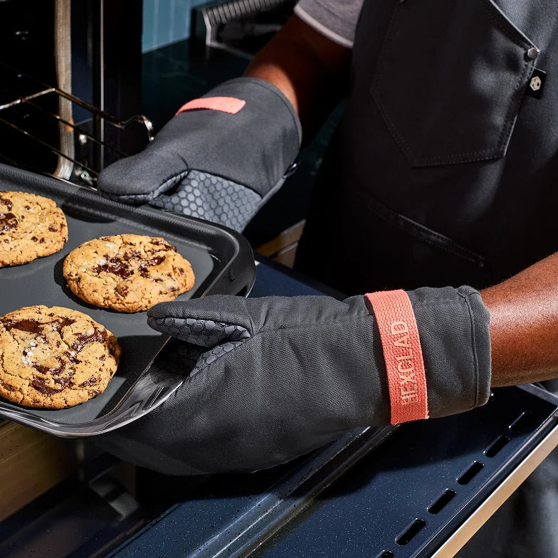 Eco Modern Oven Mitt Set - Slate