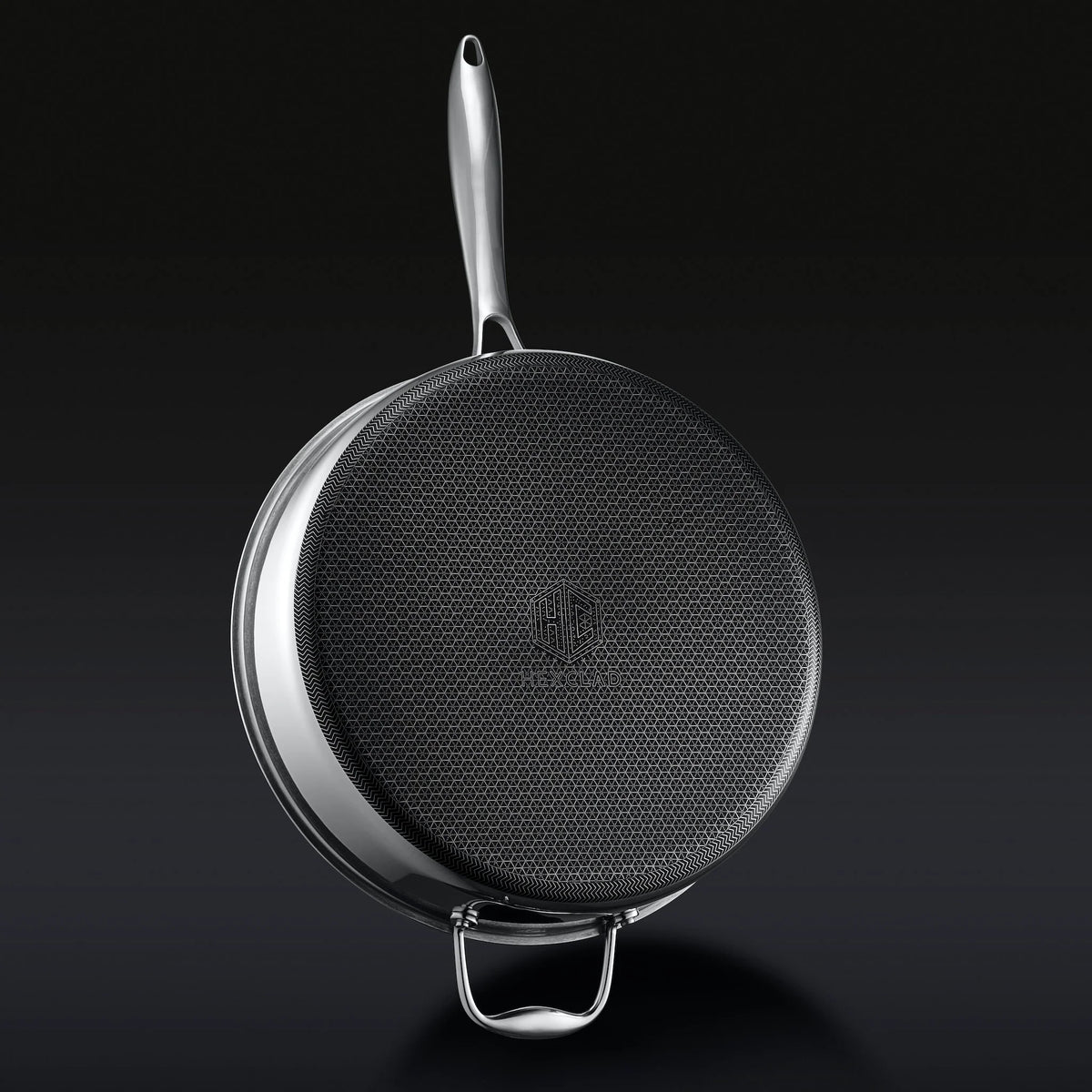 Hybrid Deep Sauté Pan with Lid, 5.5-Qt