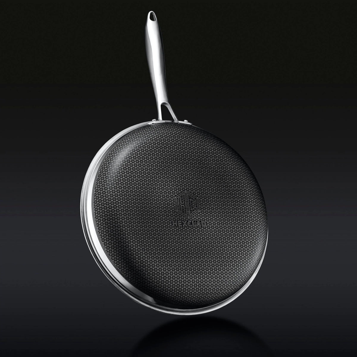 Hybrid Fry Pan with Lid, 12"