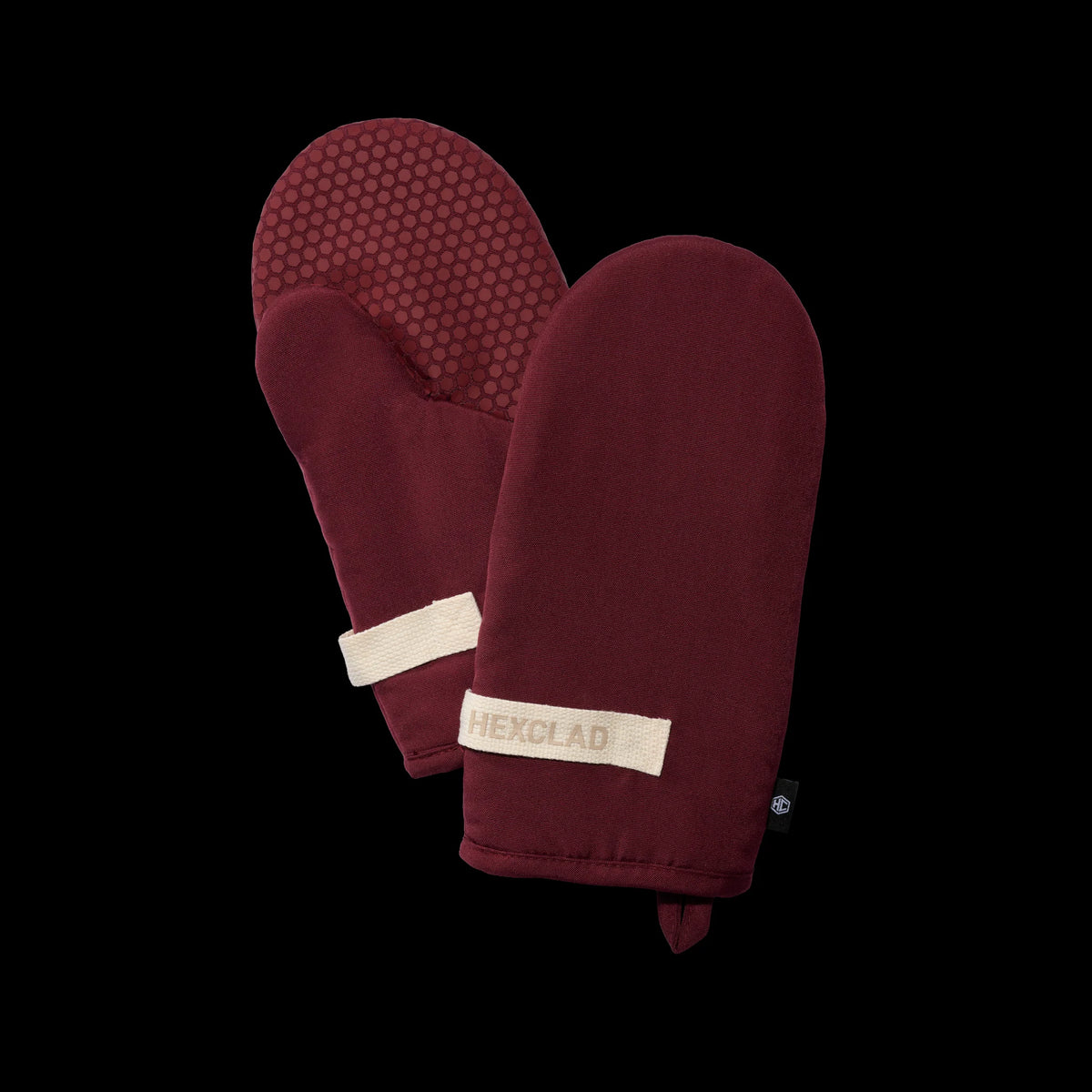 Eco Modern Oven Mitt Set - Crimson